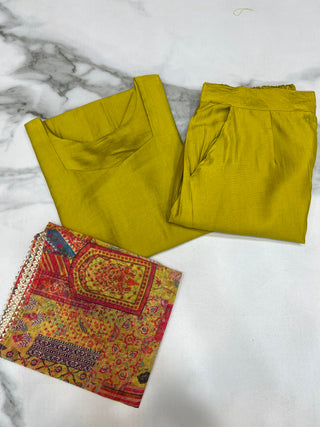 Liril Pure Soft Viscose Straight Fit Kurta Set with Dupatta – Perfect for Summer & Office Wear