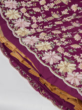 Load image into Gallery viewer, Luxurious Burgundy Sequinned Lehenga Choli Set - Embroidered Elegance ClothsVilla