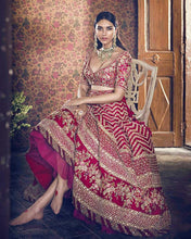 Load image into Gallery viewer, Luxurious Silk Lehenga Set with Exquisite Embroidery ClothsVilla