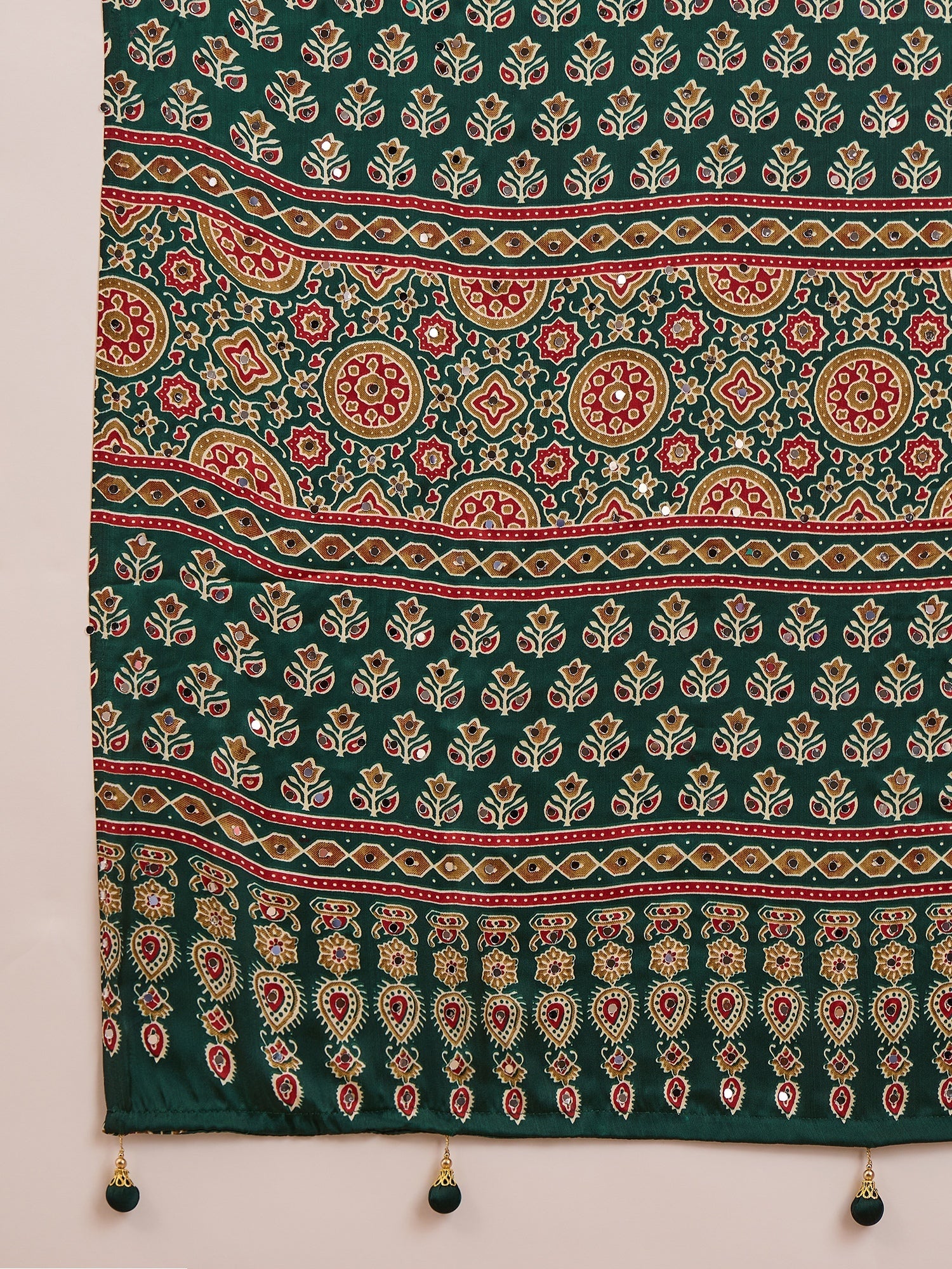 Maira Mirror Work Semi Modal Saree for Wedding & Party Wear ClothsVilla