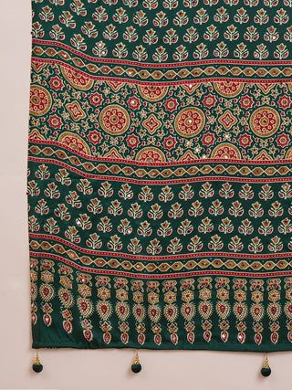 Maira Mirror Work Semi Modal Saree for Wedding & Party Wear ClothsVilla