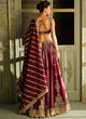 Load image into Gallery viewer, Maroon Embrace Tradition with Elegance – Kasturi Silk Lehenga Set ClothsVilla