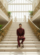 Load image into Gallery viewer, Maroon Jalburry Kurta Pant Set ClothsVilla
