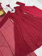 Load image into Gallery viewer, Maroon Premium Fox Georgette Lucknowi Sequence Work Anarkali Set ClothsVilla