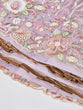 Load image into Gallery viewer, Mauve Net Sequins and thread embroidery Semi-Stitched Lehenga choli &amp; Dupatta ClothsVilla