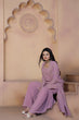 Load image into Gallery viewer, Mauve Premium Designer Readymade Top-Sharara-Dupatta Collection ClothsVilla