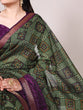 Load image into Gallery viewer, Mehendi Bandhej Print Chanderi Saree with Zari Weaving Work ClothsVilla