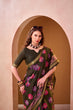 Load image into Gallery viewer, Mehendi Chanderi Printed Saree ClothsVilla