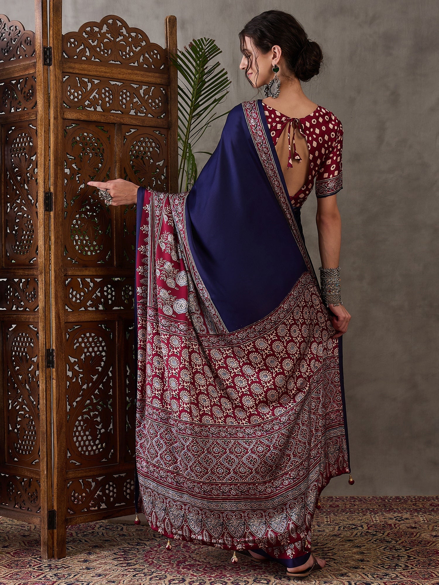Meherika Elegant Semi Modal Saree for Wedding Functions ClothsVilla