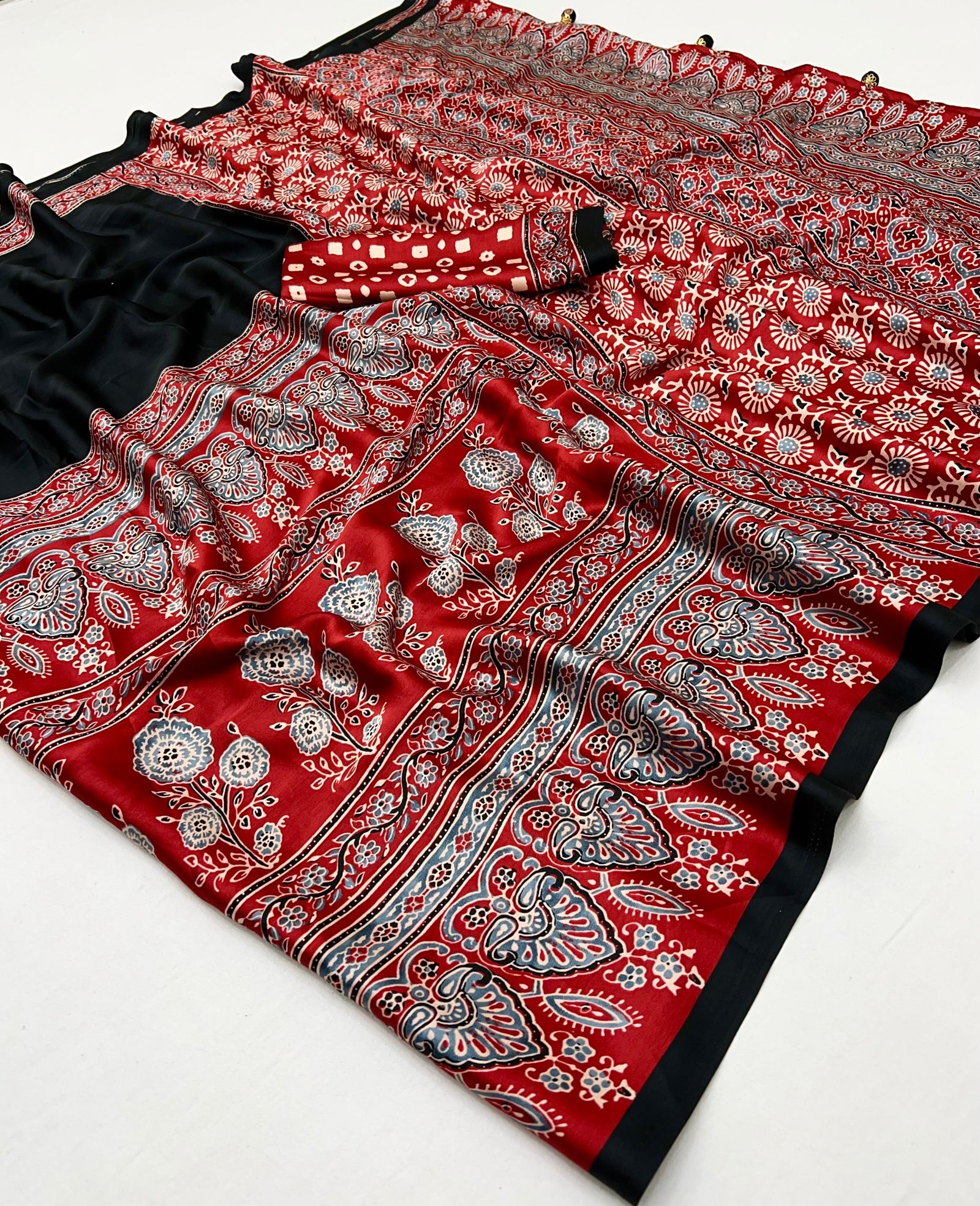 Meherika Elegant Semi Modal Saree for Wedding Functions ClothsVilla