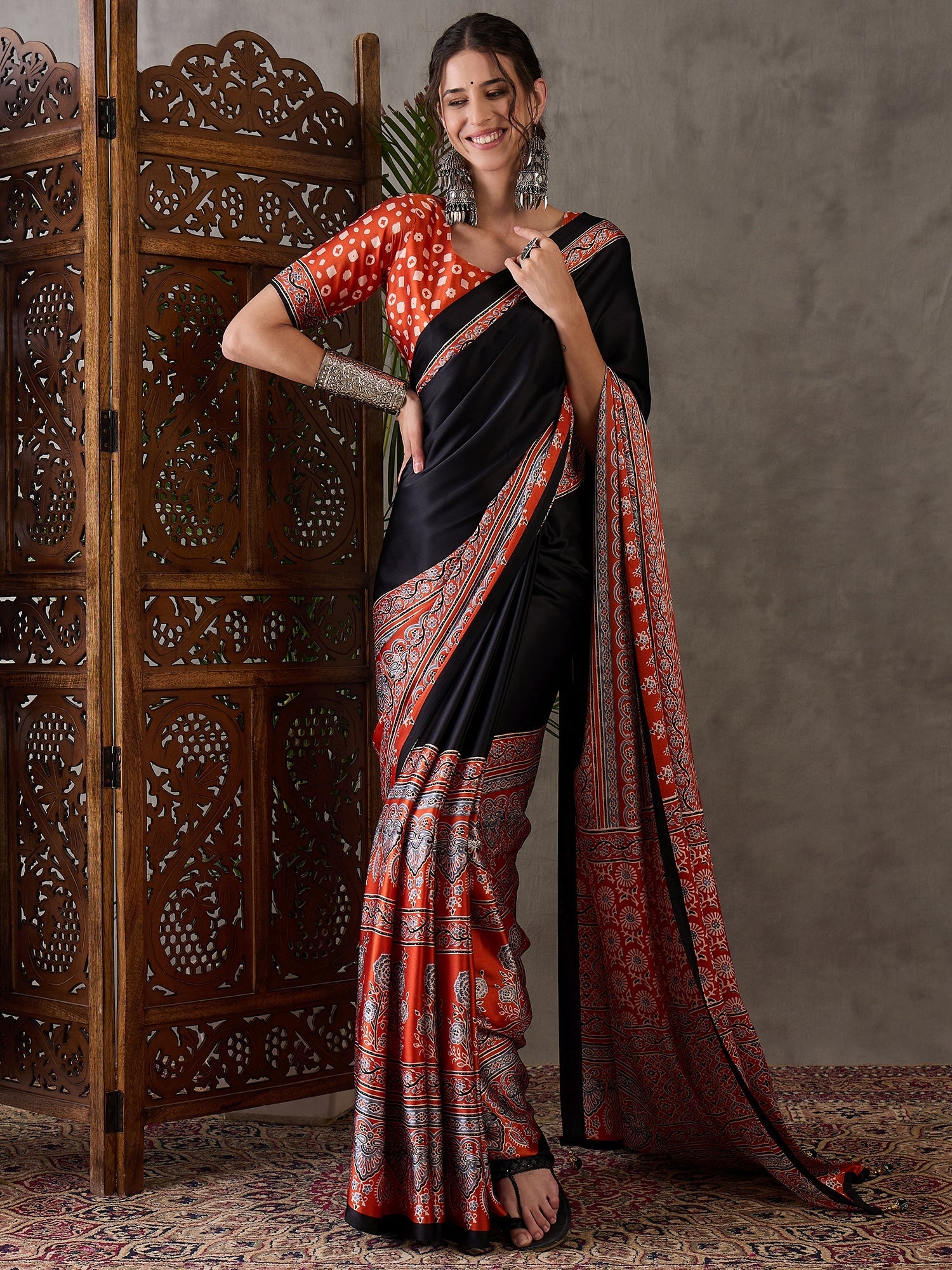 Meherika Elegant Semi Modal Saree for Wedding Functions ClothsVilla