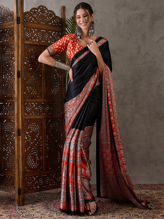 Meherika Elegant Semi Modal Saree for Wedding Functions ClothsVilla