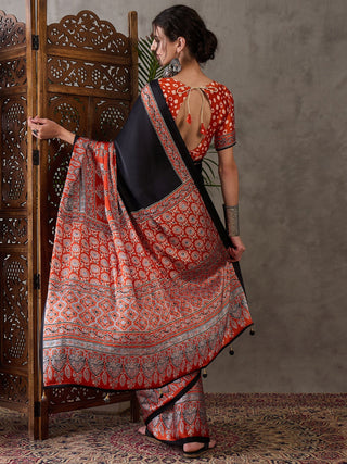 Meherika Elegant Semi Modal Saree for Wedding Functions ClothsVilla
