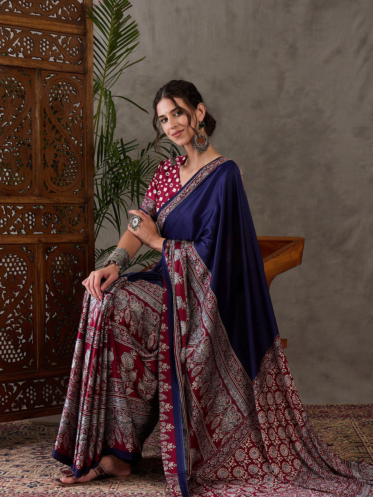 Meherika Elegant Semi Modal Saree for Wedding Functions ClothsVilla