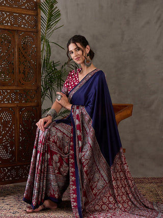 Meherika Elegant Semi Modal Saree for Wedding Functions ClothsVilla