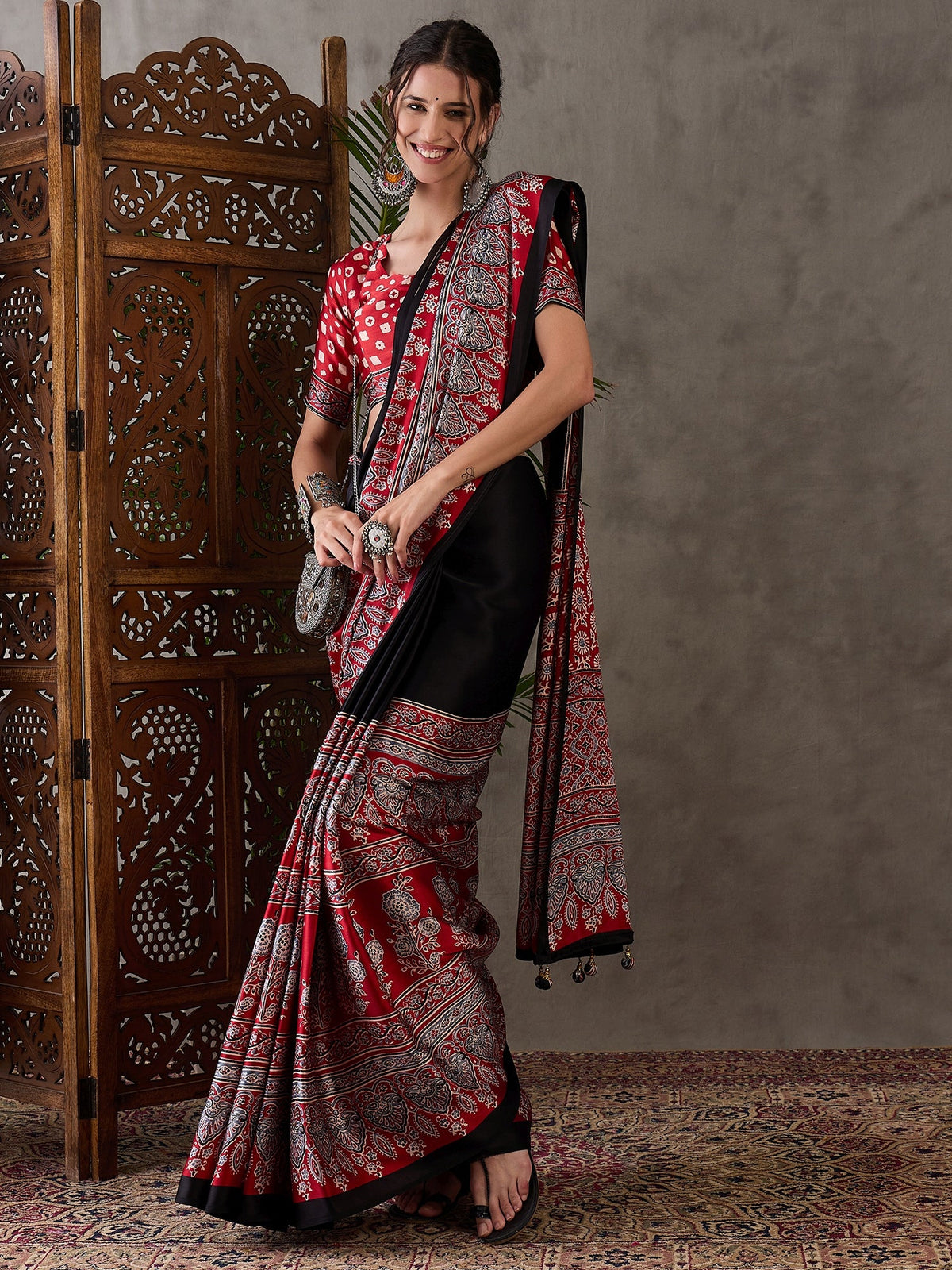 Meherika Elegant Semi Modal Saree for Wedding Functions ClothsVilla
