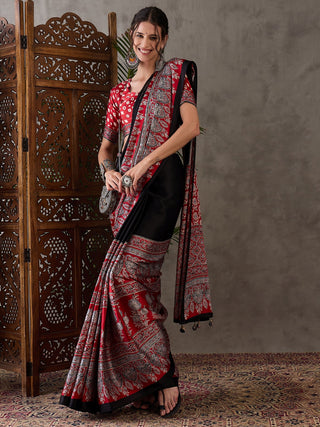 Meherika Elegant Semi Modal Saree for Wedding Functions ClothsVilla