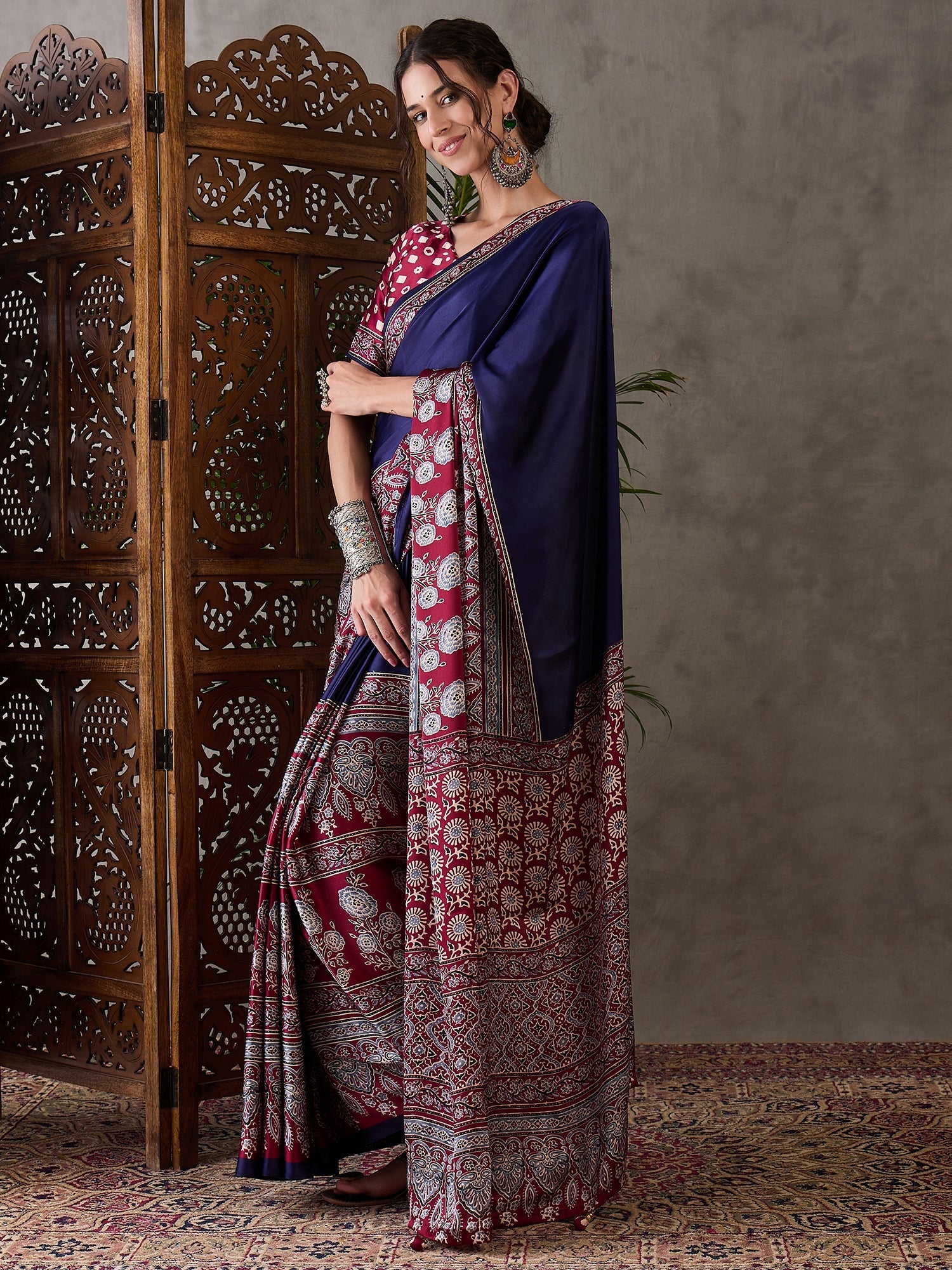 Meherika Elegant Semi Modal Saree for Wedding Functions ClothsVilla