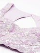 Load image into Gallery viewer, Mesmerizing Lavender Net Lehenga Choli Set with Zari &amp; Sequin Embroidery ClothsVilla