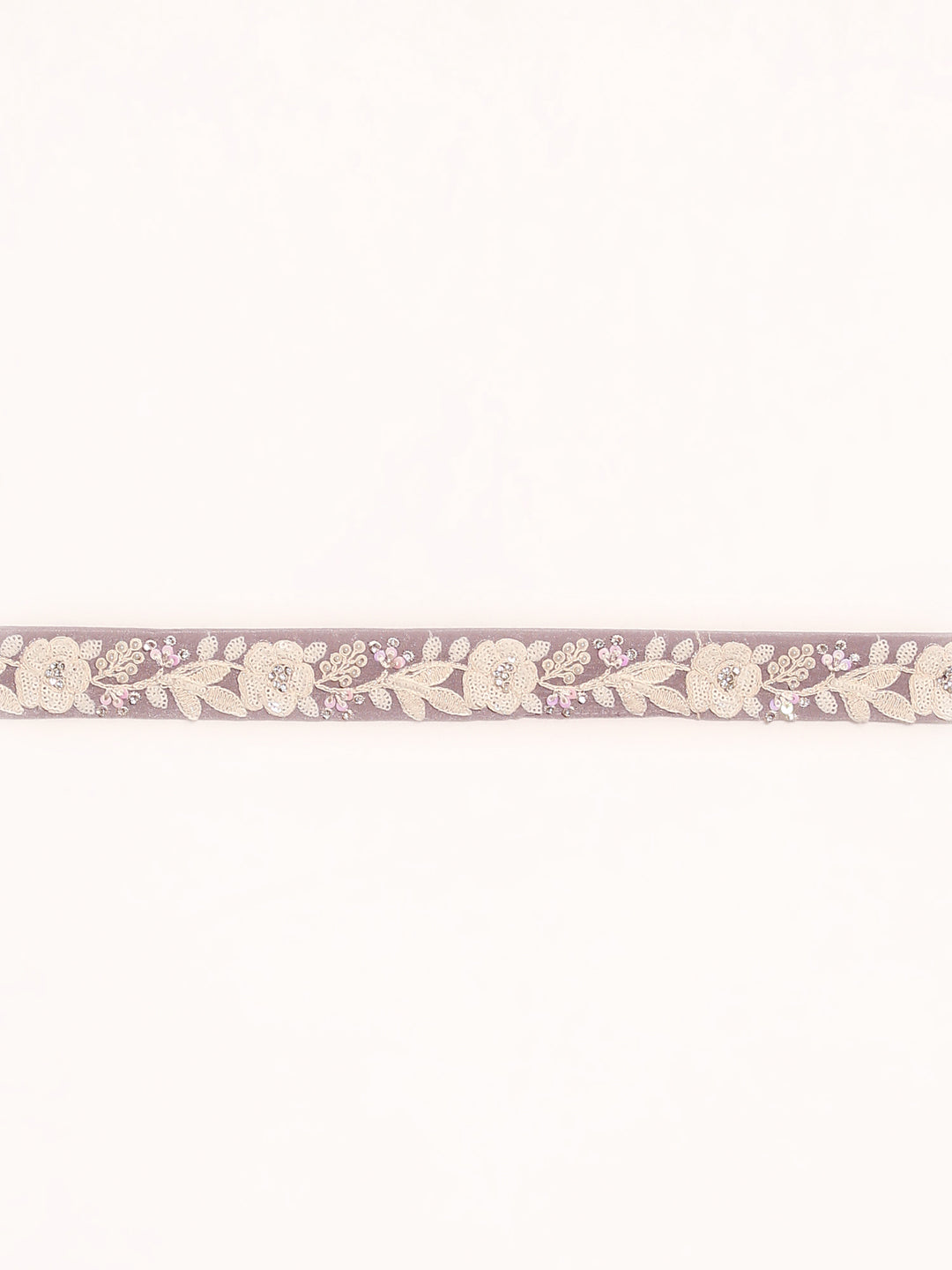 Mesmerizing Mauve Chinon Lehenga - Sequins & Zardozi Embroidery ClothsVilla