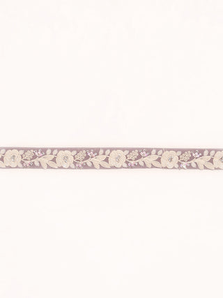 Mesmerizing Mauve Chinon Lehenga - Sequins & Zardozi Embroidery ClothsVilla