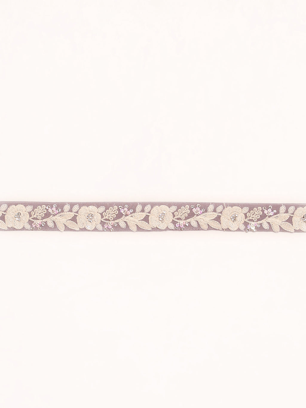Mesmerizing Mauve Chinon Lehenga - Sequins & Zardozi Embroidery ClothsVilla