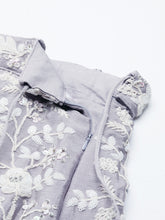 Load image into Gallery viewer, Mesmerizing Mauve Chinon Lehenga - Sequins &amp; Zardozi Embroidery ClothsVilla