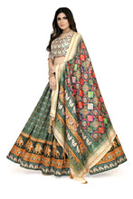 Load image into Gallery viewer, Mesmerizing Multicolor Dola Silk Lehenga Choli - Perfect for Navratri ClothsVilla