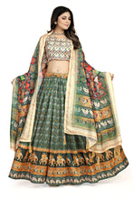 Load image into Gallery viewer, Mesmerizing Multicolor Dola Silk Lehenga Choli - Perfect for Navratri ClothsVilla