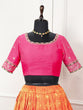 Load image into Gallery viewer, Mesmerizing Orange Paithani Lehenga Choli Handcrafted Elegance for Every Occasion ClothsVilla