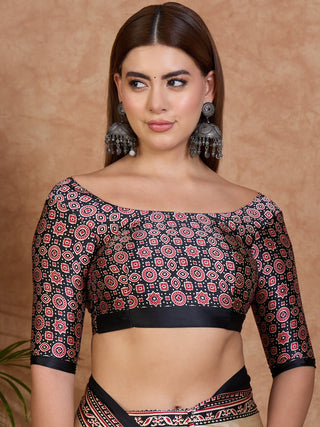 Miranvi Contemporary Semi Modal Saree for Special Occasions ClothsVilla