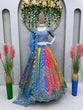 Load image into Gallery viewer, Multi Color Royal Mono Fenton Lehenga Set with Zari &amp; 9mm Sequence Embroidery ClothsVilla