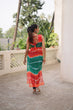 Load image into Gallery viewer, Multi Colour Bandhej Printed Georgette Kurti with Kutchi Gamthi Mirror &amp; Codi Lace Work ClothsVilla