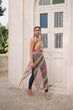 Load image into Gallery viewer, Multi Colour Bandhej Printed Georgette Kurti with Kutchi Gamthi Mirror &amp; Codi Lace Work ClothsVilla