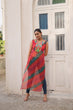 Load image into Gallery viewer, Multi Colour Bandhej Printed Georgette Kurti with Kutchi Gamthi Mirror &amp; Codi Lace Work ClothsVilla