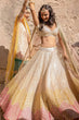 Load image into Gallery viewer, Multi Colour Desi Diva – Banarasi Satin Zari Silk Lehenga Set ClothsVilla
