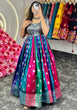 Load image into Gallery viewer, Multi Colour Feel the Love – Elegant Dola Silk Jacquard Weaving Gown Clothsvilla