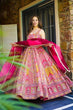 Load image into Gallery viewer, Multi Colour Premium Jimmy Organza Silk Digital Printed Anarkali Gown with Designer Georgette Dupatta ClothsVilla