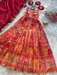Load image into Gallery viewer, Multi Colour Premium Jimmy Organza Silk Digital Printed Anarkali Gown with Designer Georgette Dupatta ClothsVilla