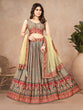 Load image into Gallery viewer, Multicolor Ajrakh Printed Leheng Choli ClothsVilla
