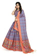 Load image into Gallery viewer, Multicolor Dola Silk Lehenga Choli Set ClothsVilla