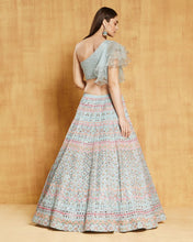 Load image into Gallery viewer, Multicolor Lehenga Choli Set with Breathtaking Flair ClothsVilla