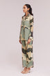 Load image into Gallery viewer, Multicolor Printed Crepe Co-Ord Set Top &amp; Pant Ready To Wear ClothsVilla