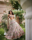 Multicolored Royal Zari & Sequin Floral Lehenga ClothsVilla
