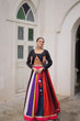 Load image into Gallery viewer, Multicolour Roman Fabric Lehenga Set with Gamthi Embroidery, Mirror &amp; Lace Work – Koti Style Blouse ClothsVilla