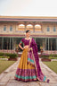 Mustard Captivating Tussar Silk Patola Printed Lehenga Choli Set ClothsVilla