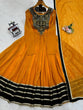 Load image into Gallery viewer, Mustard Elegant Gold Crush Velvet Gown ClothsVilla