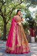 Load image into Gallery viewer, Mustard Kalamkari Tussar Silk Lehenga Choli Set ClothsVilla