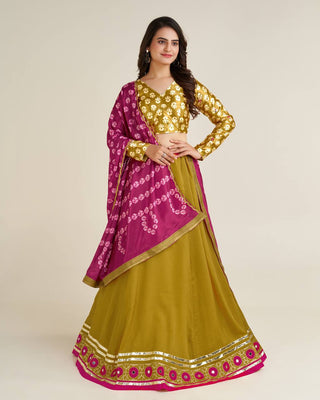 Mustard Radiant Navratri Chaniya Choli – A Vibrant Festive Delight Clothsvilla