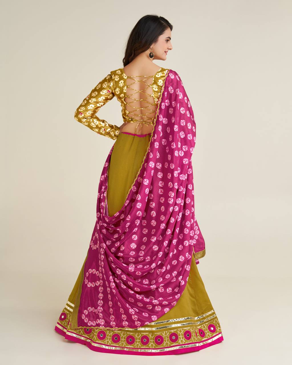 Mustard Radiant Navratri Chaniya Choli – A Vibrant Festive Delight Clothsvilla